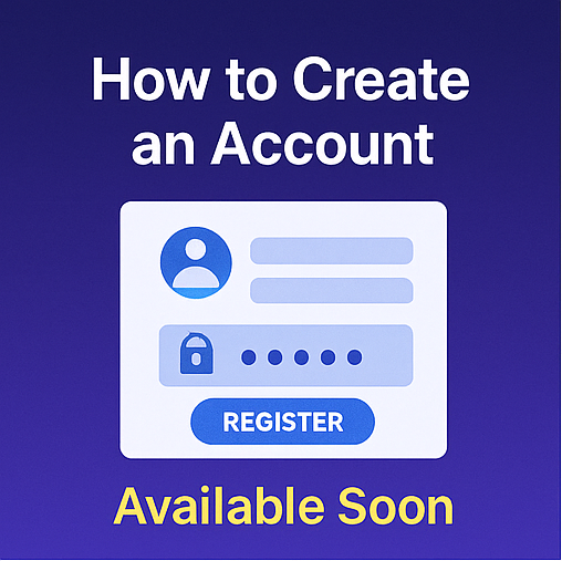How to Create an Account