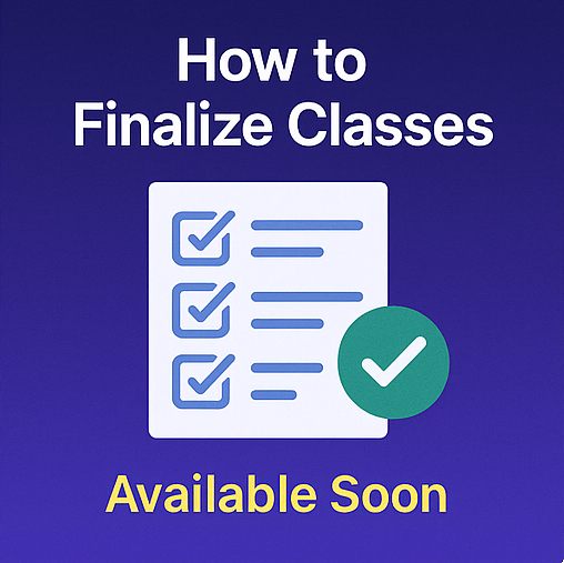 How to Finalize Classes